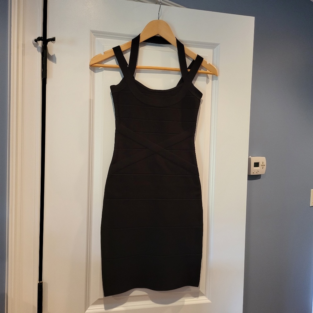 NWT Stretta Double Strap Clara Bandage Dress Size XS